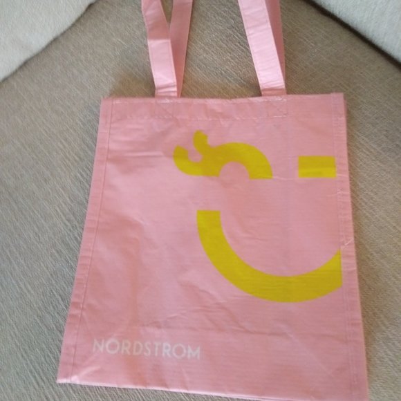 Nordstrom Glam Up Days Pink Shopping Tote Bag - Picture 2 of 4